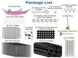 3Tier Wire Cat Playpen Cage, Modular Pet House with Hammock, Toy Ball, 3 Doors & 2 Ladders, for 59844447