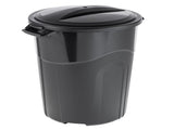 (2 pack)32 Gallon Heavy Duty Injection Molded Trash Can 73385205