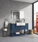 LED Bathroom Mirror 40 "x 30 " with Front and Backlight, Large Dimmable Wall Mirrors with Anti-Fog, W928125306