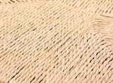 Set of 2 Backless Bar Stools for Kitchen Counter Paper Rope Woven Dining Chairs for Home & Kitchen W1757104743