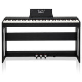 ZNTS GDP-104 88 Keys Full Weighted Keyboards Digital Piano with Furniture 73010645