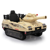 Ride On Tank 24V Thunder Tank Car with Fighting Cannon and Rotating Turret, Remote Control, Lights, W2181P156872