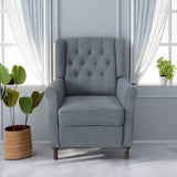 Redde Boo New Design Classic Dark Gray Waterproof Fabric Living Room Pull Button Sofa, High Back W118348061