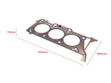 Head Gasket Set Replacement for 16-24 Jeep Wrangler Chrysler Pacifica Dodge Durango Ram 3.6L 63634577
