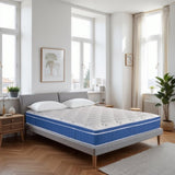 Queen Size Mattress in a Box 14 Inch Memory Foam Hybrid Mattress with Pocketed Springs Medium Firm 56559098