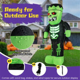 LED-Lit Inflatable Frankenstein - 90s Fast Inflation Waterproof Outdoor Halloween Decor with 19029037