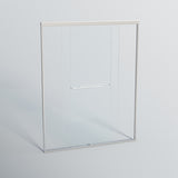44-48 in. W x 72 in. H Double Sliding Shower Door, Semi-frameless Bypass Bathroom Sliding Door with W1573P239434