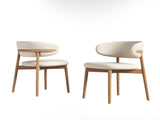 Mid-Century Modern wood feet Dining Chair Stylish Wooden Chairs for Dining Room, W509P316122