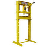 Hydraulic Shop Press ,12-Ton Capacity , Floor Mount ,with Press Plates, H-Frame Garage Floor Press, W465P146709
