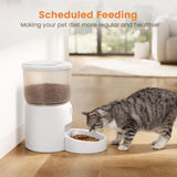 Smart Pet Feeder, 3L Automatic Food Dispenser for Cats, dogsSmall Pets Indoor, Timed and 20642195