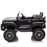 ZNTS 24V Two-seater Kids Ride On Car W/Parents Remote Control, Licensed Toyota LC250,4WD,220w Motors,With W1396P178752