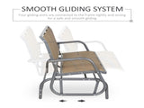 Outdoor courtyard seats for 3 people-Brown 18962470