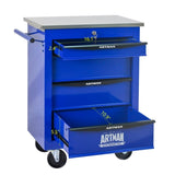 4 Drawers Multifunctional Tool Cart with Wheels,Metal Rolling Tool Cart Storage for Garage Workshop W1102P298224