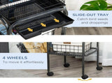 Bird Cage Starter Kit with Detachable Rolling Stand 34666115