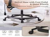 Chenille Criss Cross Office Chair with Air Lumbar Support, Flip-up Adjustable Arms, Built-in 11659105