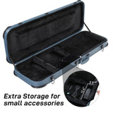 Electric Guitar Square PU Hard Case with Protective Sleeve Fits ST TL Burning 95197785