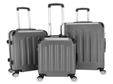 3-in-1 Portable ABS Trolley Case 20" / 24" / 28" Dark Gray 40786532