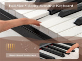 88-Key Velocity-Sensitive Digital Piano, 124.4624.136.35 cm French DREAM Audio Source Keyboard 00753619