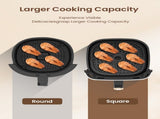 VEWIOR Air Fryer, 5.3Qt Airfryer with Viewing Window, 7 Custom Presets Large Air Fryer Oven with 26334748
