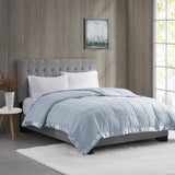 Lightweight Down Alternative Blanket with Satin Trim B03598501