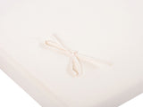 2" THICK CHAISE LOUNGE CUSHION IN CREAM - WATERPROOF FOLDABLE 2-SECTION DESIGN - FOR POOLSIDE, PATIO N770P253018C