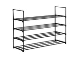2 Set 4 Tiers Shoe Rack Shoe Tower Shelf Storage Organizer For Bedroom, Entryway, Hallway, and 42895024