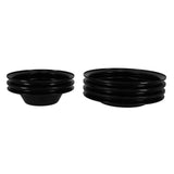 2Pcs Long Water Pump Crankshaft Pulley Kit fit for Chevy 262-400 SBC V8 283-350 79715706