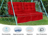 Outdoor High-Back Chair Cushions, One-Piece Hinged and Back Design, Fade-Resistant & Waterproof 66156471