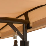 Garden swing chair top cover only,Replacement Canopy Top for GT Porch Swing Model GCS00229C W419P329179