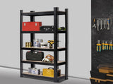 5 Tier Heavy Duty Metal Shelving Rack Unit Garage Storage Shelf Black UK 12865320