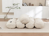 Adjustable Floor Sofa, Corduroy Lazy Sofa with Adjustable Straps for Versatile Configurations, W1170P365603