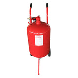 ZNTS Mini 10 Gallon Portable Air Sandblaster Sand Blaster Kit High Pressure Tank Red 96071535