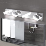LED Modern Chrome 4-Light Vanity Lights Fixtures Over Mirror Bath Wall Lighting W1340P206814