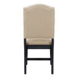 TREXM Retro Style Dining Chair Set with 4 Upholstered Chairs for Dining Room and Living Room WF298830AAP
