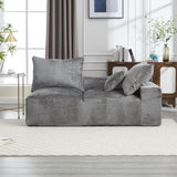 UNITED WE WIN Memory Foam 2-Seater Couch, No Installation & Easy to Transport, Deep Seat Modern Sofa W1568P222616