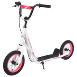 Youth Scooter Kick Scooter for Kids 6 with Adjustable Handlebar, 12 Inch Inflatable Wheels ,Widened W1019P153935