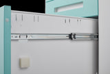 3 Drawer Mobile File Cabinet Under Desk Office,Simple Style Versatile Storage Cabinet for W1247P189967