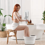 Collapsible Foot Spa Massager Electric Foldable Foot Soaker Tub with Remote Control Handle Surfing 58919253