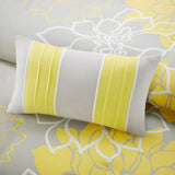 King/Cal King 6 Piece Printed Duvet Cover Set B03597306