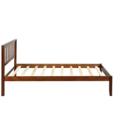 ZNTS Wood Platform Bed with Headboard/Wood Slat Support.Twin WF191770AAD