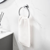 ZNTS Bathroom Hardware Set, Thicken Space Aluminum 6 PCS Towel bar Set- Gun Grey 24 Inches Wall 28366551