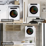 GDZ60-618E Upgraded LCD Screen Ultraviolet Sterilization Household Dryer 6kg Drum Dryer 2 Pieces Of 85257103