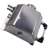 1L Aluminum Radiator Coolant Overflow Bottle Expansion Tank Reservoir Universal 78765075
