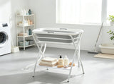 Dog Bath Tub for Small Dogs Elevated Foldable Dog Washing Station, with Hose, Storage Shelf, for 16178200