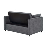 Sienna Tufted Convertible Sleeper Sofa with Chaise B343P356872