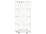 Tempered glass five-sided display cabinet,corner cabinet,liquor cabinet,with running lights,with W3155P449086