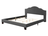 Gray Cal King Upholstered Bed B361P497722