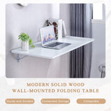 Laundry Room Folding Table Wall Mounted Folding Table for Small Spaces,Fold Down W3226P325707