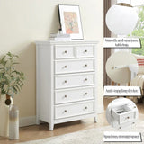 Modern 6 Drawers Dresser 6 Drawers Cabinet,Chest of Drawers Closet Organizers and Clothes W2275P149796