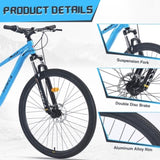 29 Inch Wheels Single Speed Mountain Bike, for Men Women Boys and Girls, Front Suspension, Steel W1019P225378